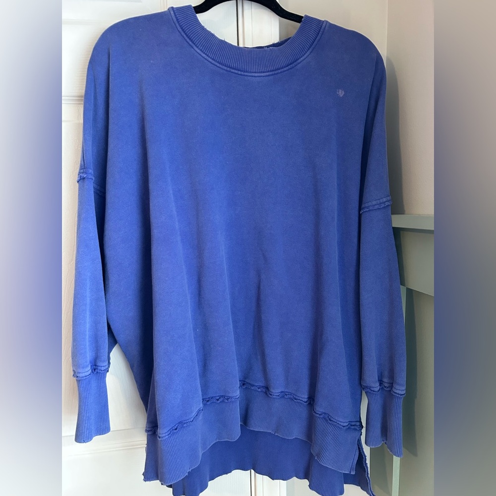 Aerie Blue Crew Neck